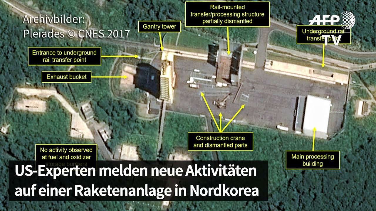 Nordkorea: Offenbar neue Aktivitäten auf Raketenanlage