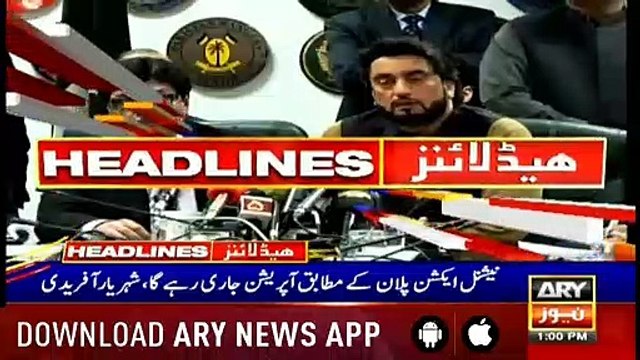 Headlines ARYNews 1300 6th March 2019