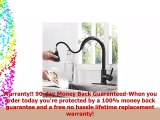 Hotis Pull Down Prep Sprayer Single Lever Single Handle Pull Down Kitchen Sink Faucet