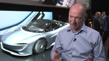 McLaren at Geneva Motor Show 2019 - Interview with Mike Flewitt, CEO of McLaren