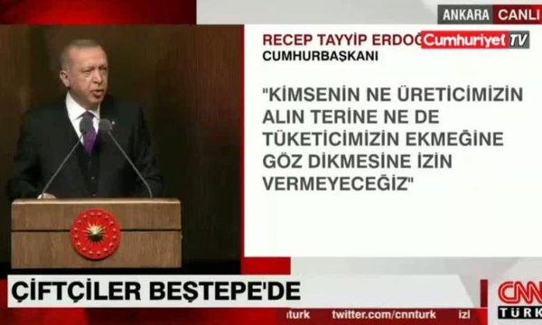 Erdoğan, Çalışacaksın, çalışacaksın, üreteceksin... dedikten saniyeler sonra öyle bir itirafta bulundu ki...