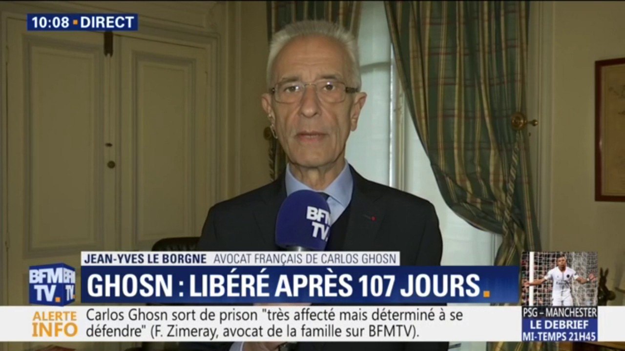 L'avocat français de Carlos Ghosn souhaite accéder aux éléments permettant de montrer "que ces accusations ne sont pas crédibles"