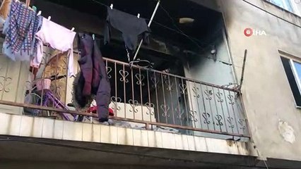 Prizden çıkan yangın evi kül ediyordu