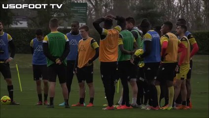 Une séance avec le groupe pro (05/03/2019)