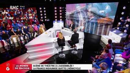 Le monde de Macron: Scène de théâtre à l'Assemblée, la France insoumise quitte l'hémicycle - 06/03