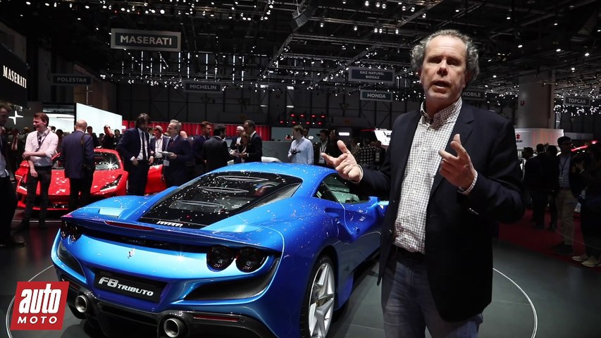 Ferrari F8 Tributo : découverte au salon de...
