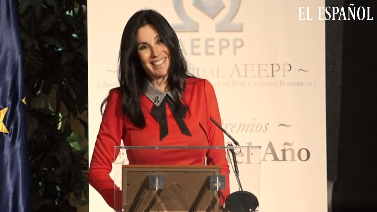 Discurso Eva Fernández en la entrega de los premios de la AEEPP.