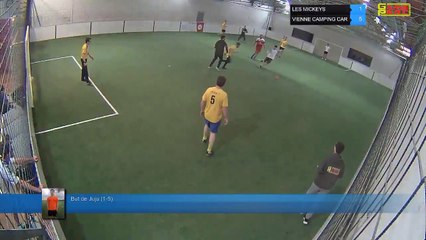 But de Juju (1-5) - LES MICKEYS Vs VIENNE CAMPING CAR - 05/03/19 19:18 - LIGUE 4