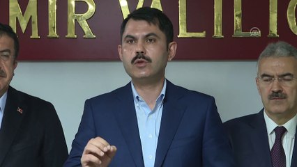 Bakan Kurum : '(İzmir) Maalesef şehrimizde çöplerimiz vahşi depolanıyor' - İZMİR