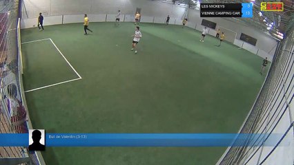 But de Valentin (3-13) - LES MICKEYS Vs VIENNE CAMPING CAR - 05/03/19 19:18 - LIGUE 4