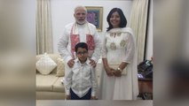 IAF Pilot Abhinandan की Wife Tanvi Marwah की PM Modi से मुलाकात, Viral Photo का सच | वनइंडिया हिंदी