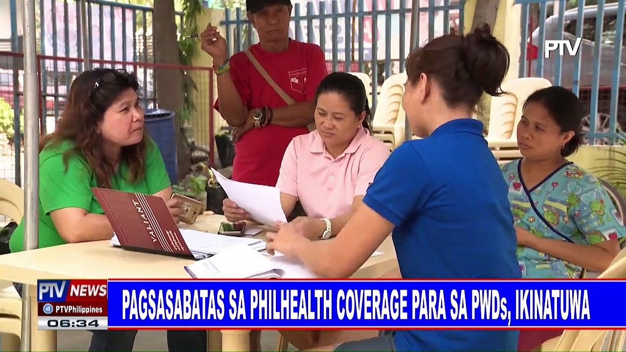 Pagsasabatas sa PhilHealth coverage para sa PWDs, ikinatuwa