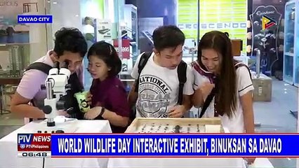 World Wildlife Day Interactive Exhibit, binuksan sa Davao