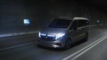 Mercedes-Benz Concept EQV Driving Video