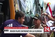 Con miras al partido contra Alianza Lima: River Plate entrenó en La Florida