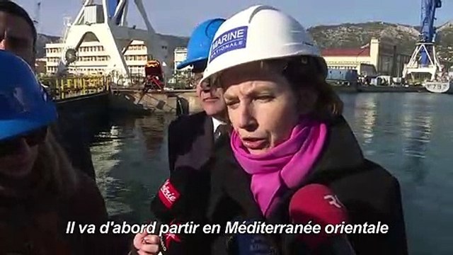 Le Charles de Gaulle repart en mission, vers l'océan Indien