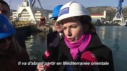 Le Charles de Gaulle repart en mission, vers l'océan Indien