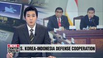 Top defense officials of S. Korea, Indonesia discuss defense cooperation