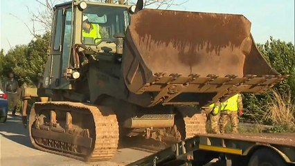 San Ferdinando, le ruspe sulla tendopoli