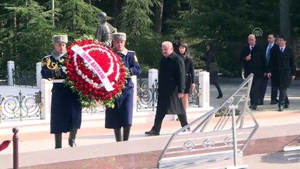 TBMM Başkanı Şentop, şehitlikleri ziyaret etti - BAKÜ