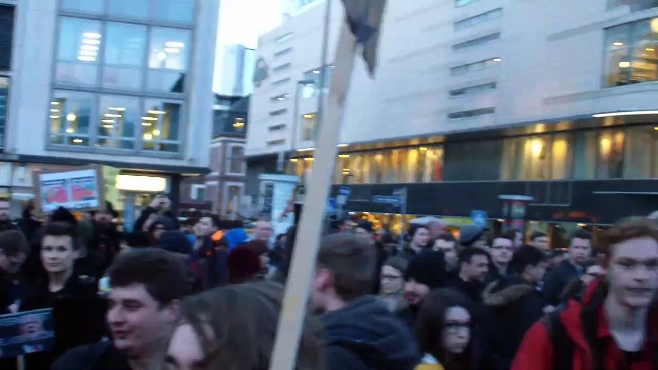 Artikel 13-Eildemo in Frankfurt am 5. März 2019 #SaveYourInternet