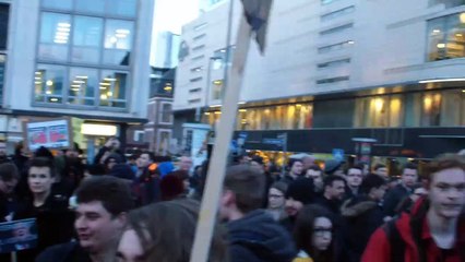 Artikel 13-Eildemo in Frankfurt am 5. März 2019 #SaveYourInternet