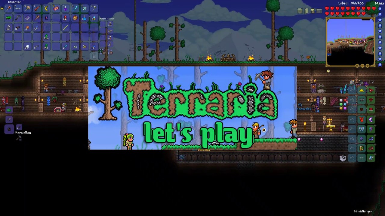 Terraria Let's Play 146: Ein weiterer unerwarteter Kampf