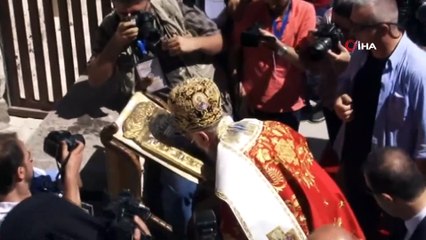 Sümela Manastırı’nda 3,5 yıldır süren restorasyon çalışmaları kapsamında 4 bin ton kaya temizliği yapıldı