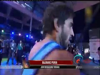 Pro Wrestling League 2015_ Amit Dhankar vs Bajrang -14th Dec _ Mumbai Revanta