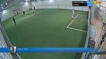 Faute de Hadjris - FITZROY FOOTBALL CLUB  Vs LA POSTE - 05/03/19 21:18 - LIGUE 4