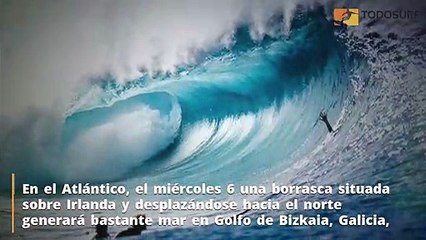 Alerta de oleaje semanal para España de Todosurf.com