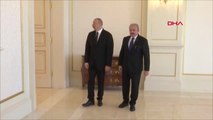 Dha Dış - TBMM Başkanı Şentop, Azerbaycan Cumhurbaşkanı Aliyev ile Görüştü
