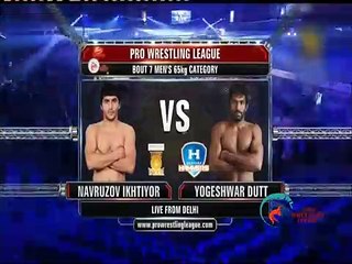 Pro Wrestling League 2015_ Navruzov Vs Yogeshwar Dutt-12th Dec _