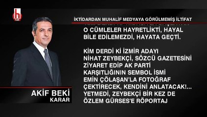 Akif Beki: İktidardan muhalif medyaya görülmemiş iltifat