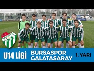 U14 Elit Ligi: Bursaspor - Galatasaray 1. Yarı