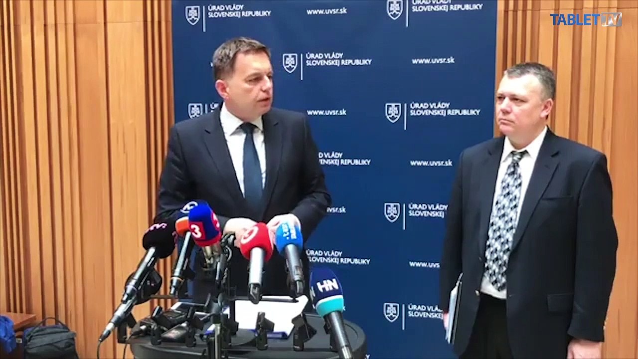 ZÁZNAM: Brífing ministra financií SR Petra Kažimíra