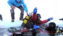 Reportage - A la découverte... de la plongée sous glace