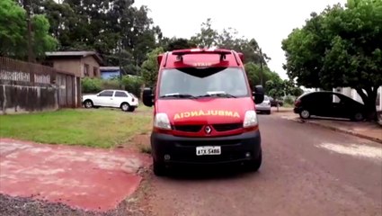 Idoso é socorrido pelo Siate no Bairro Pacaembu