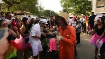 Un entierro cierra el carnaval en Barranquilla