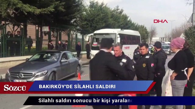 Bakırköy adliyesi önünde silahlı saldırı