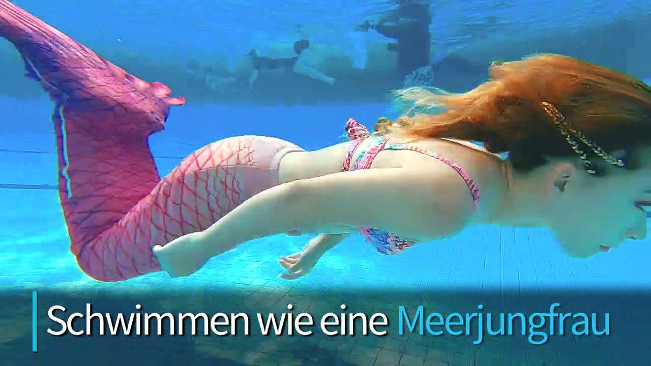 Sexy Badenixen: Schwimmen wie eine echte Meerjungfrau