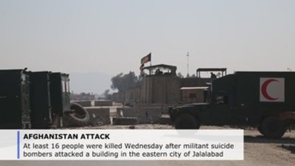 At least 16 people killed in attack on construction firm in Afghanistan