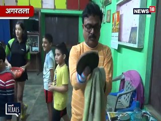 हाथ न हों तो टेबल टेनिस खेलना मुमकिन है? NO कहने से पहले देखें ये VIDEO