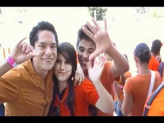 Formado se siente la emoción