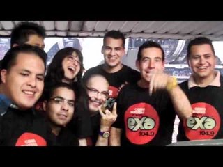 Palco EXA en el concierto U2