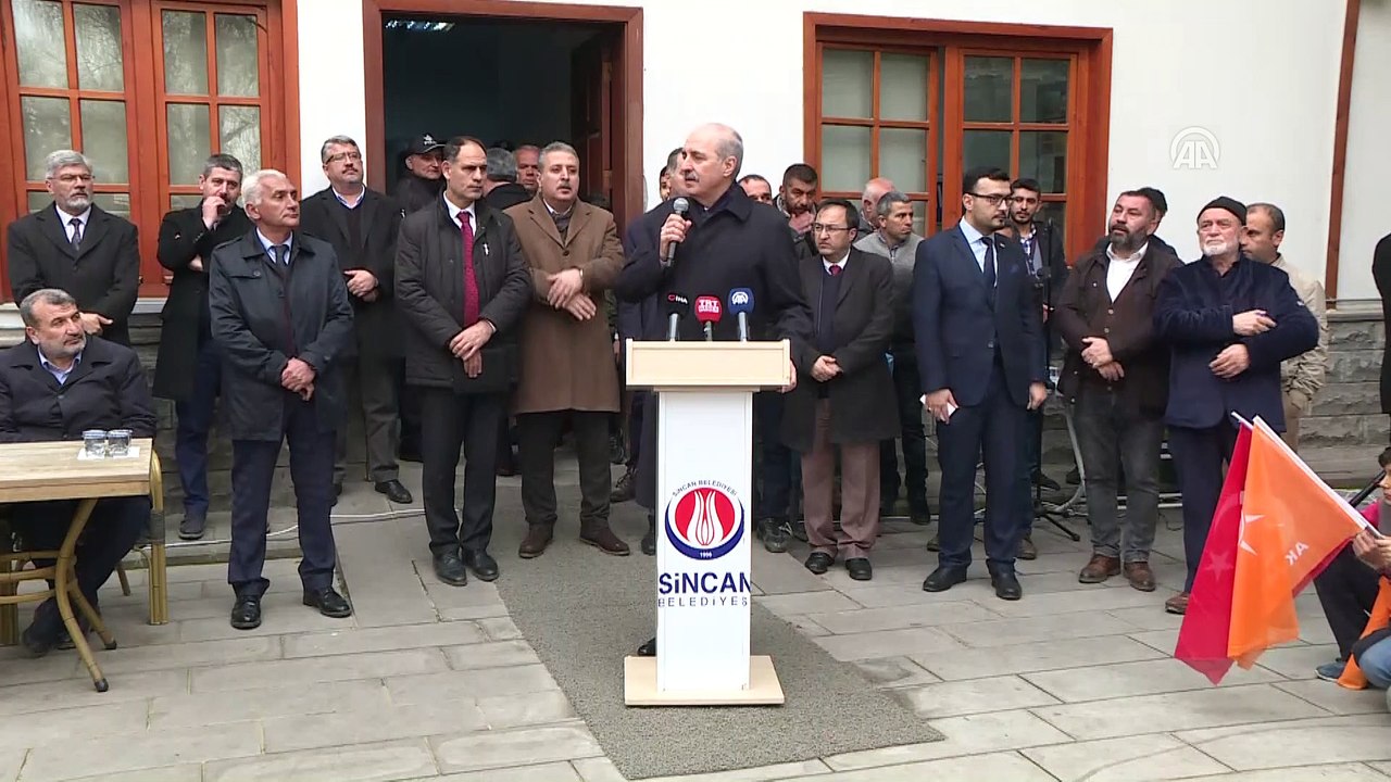 Kurtulmuş: ''Bu millet kimin hizmet ettiğini kimin tökez olduğunu çok iyi biliyor'' - ANKARA