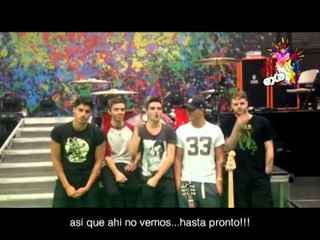 The Wanted en el concierto EXA México 2013