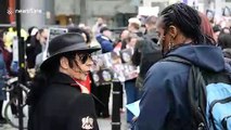 Michael Jackson fans protest outside Channel 4 London HQ ahead of 'Leaving Neverland' broadcast