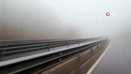 Zonguldak'ta Sis Görüş Mesafesi 20 Metreye Düştü