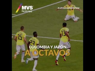 Colombia y Japón a octavos